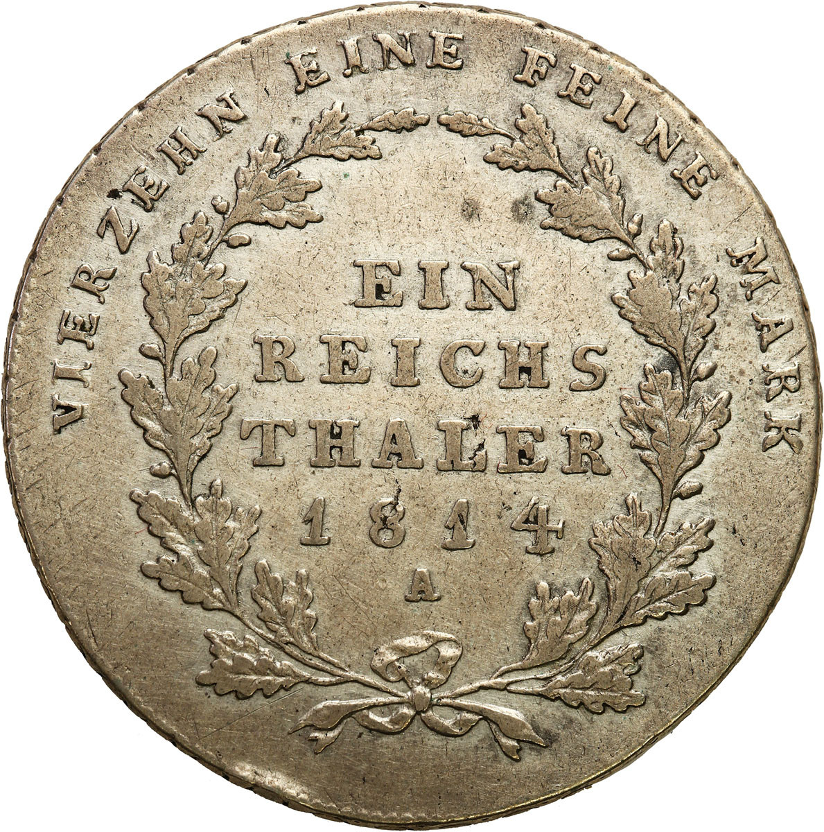 Niemcy, Prusy. Fryderyk Wilhelm III (1797-1840). Talar 1814 A, Berlin